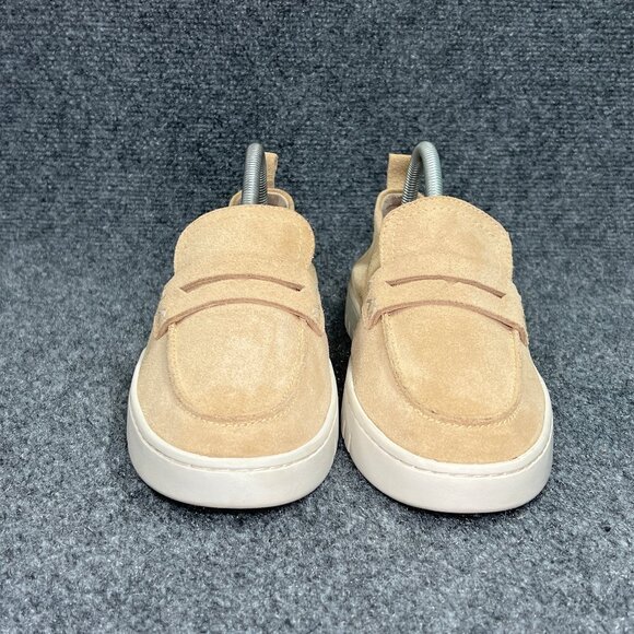 Vionic Uptown Hybrid Penny Loafers Women's 9.5 Sand Suede Slip On Casual Shoes - Picture 2 of 11